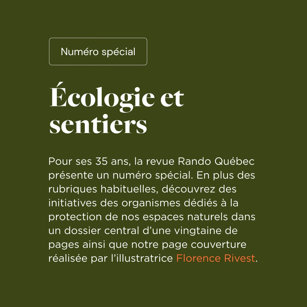 Écologie et sentiers