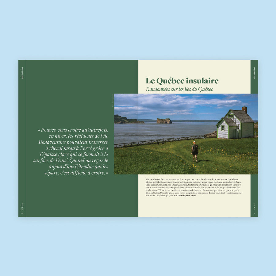 Randonnées sur les îles du Québec