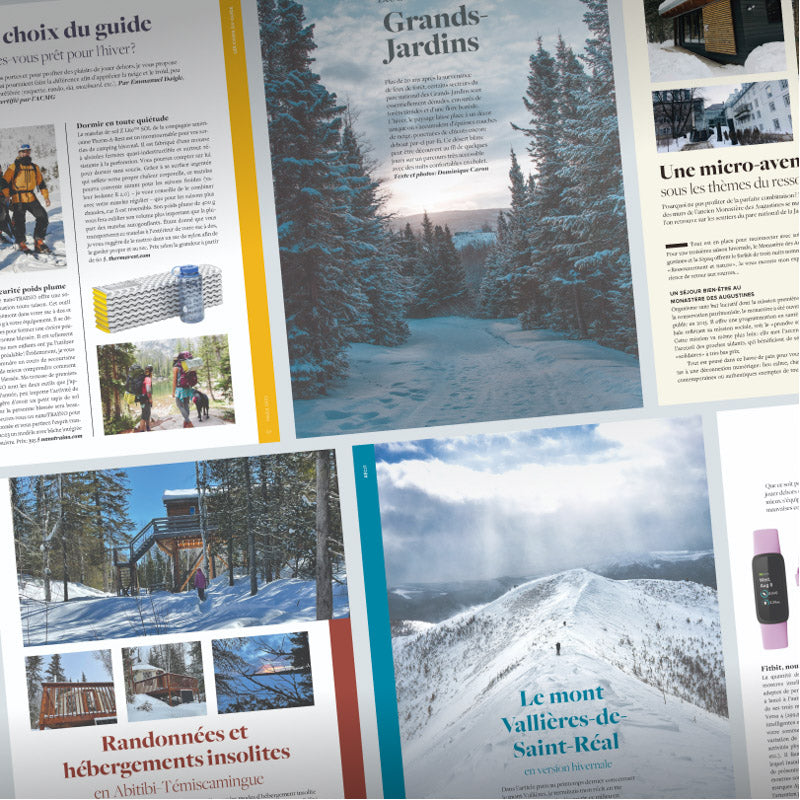 Snowshoes and Nordic spas