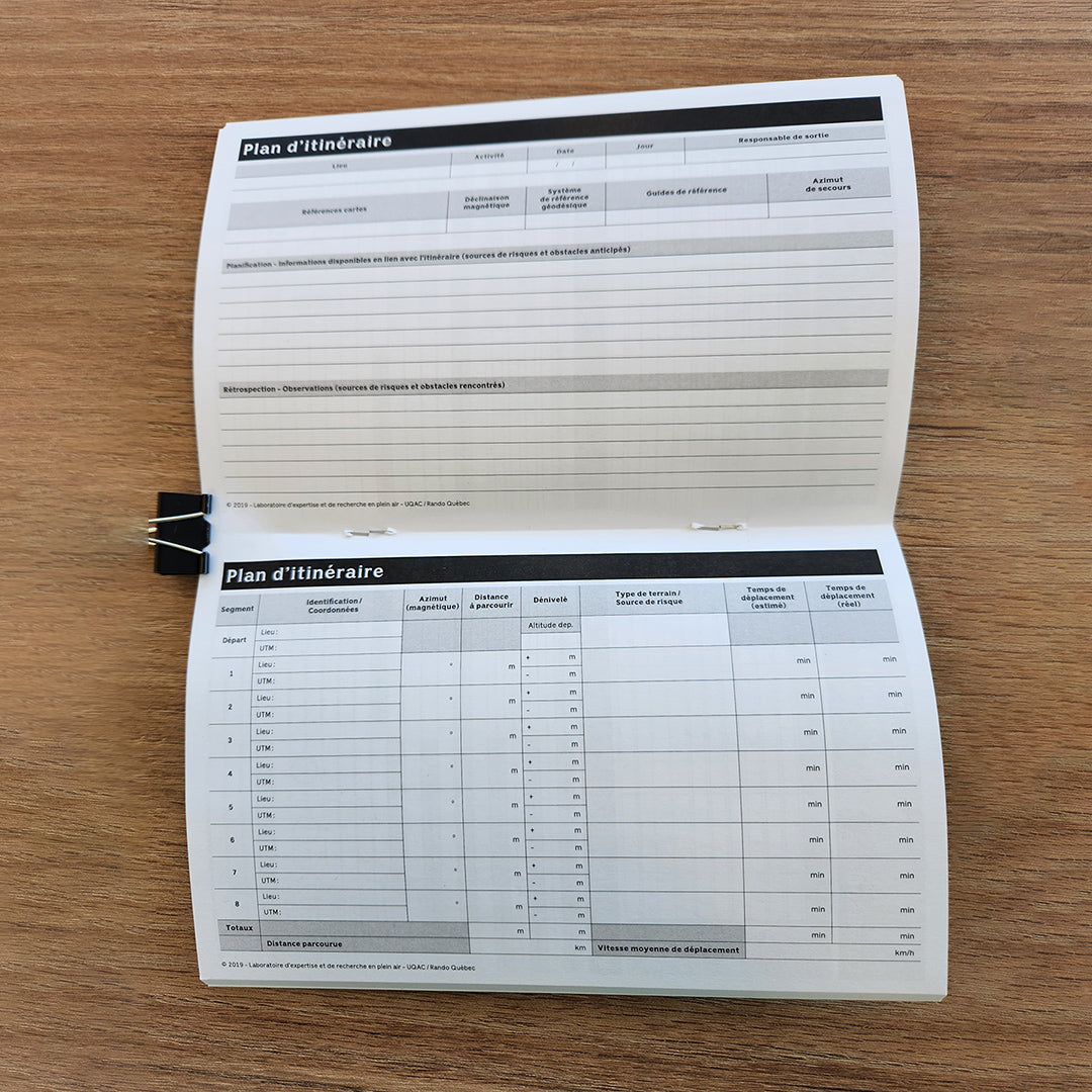 Field data planning and recording tool